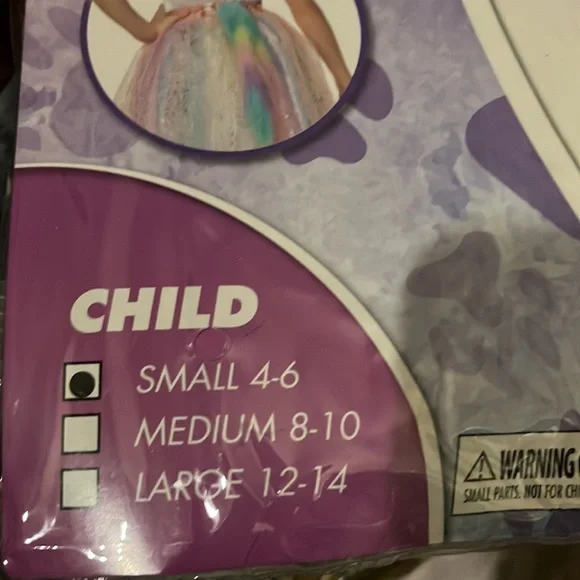 Shimmering unicorn costume - Picture 3 of 17